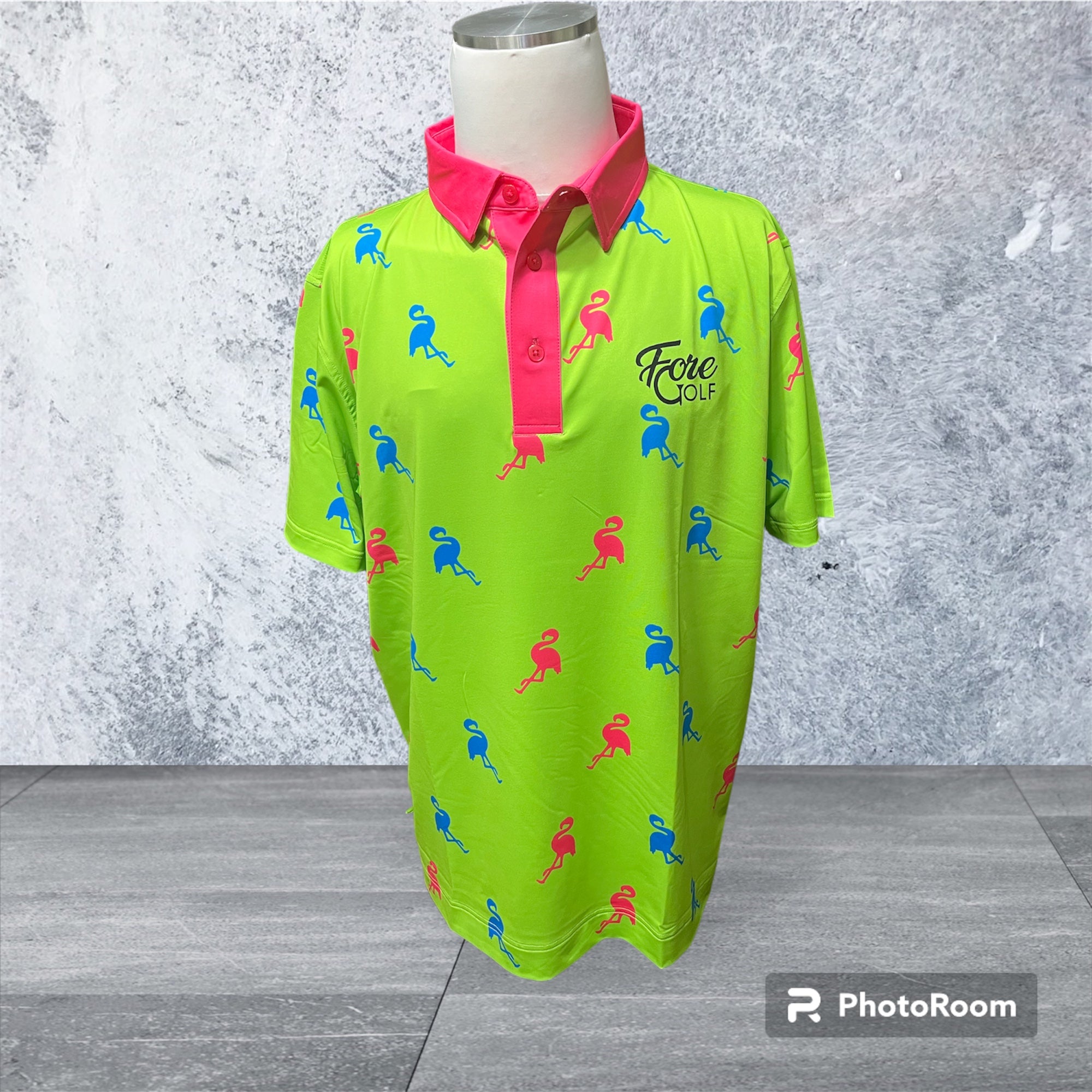 The Flamingo Men's Polo – Fore Golf Apparel