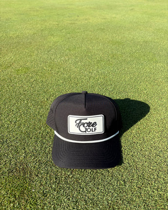 Rubber Patch Rope Cap