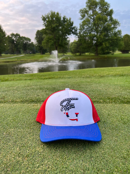 Fore Golf Stars & Stripes Snap Back
