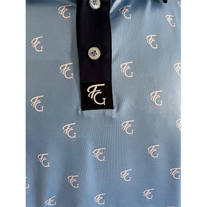 Camisa Louis Vuitton Original Polo Azul Masculina